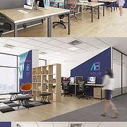 盒裝正方形留言紙便利貼便簽紙辦公用品展示效果圖VI智能圖層PS樣機素材 Note Block Mock-ups Set